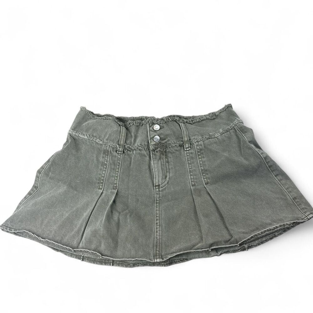 Garage Khaki Green Skirt